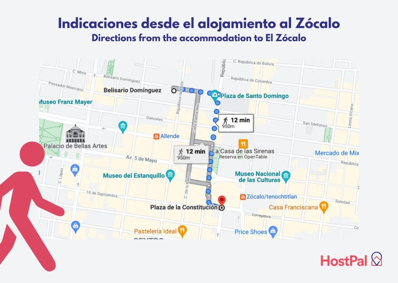Mexico Historic Center Modern Apartment ภายนอก รูปภาพ
